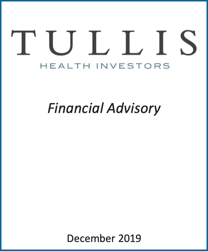 Tullis Healthcare Investors - Financial Advisory