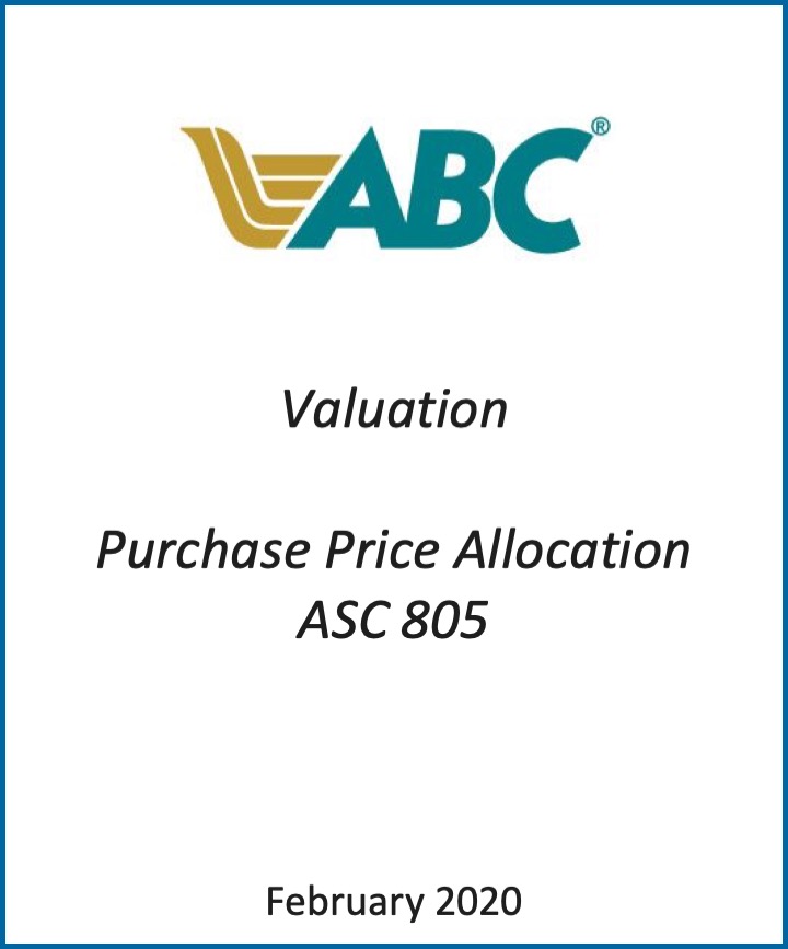 ABC - Purchase Price Allocation