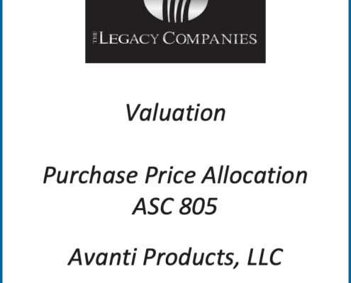 The Legacy Companies - Valuation
